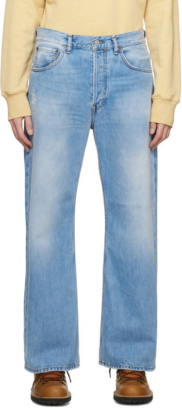 Džínsy Acne Studios Loose Fit Jeans Modrá | B00277-, 0