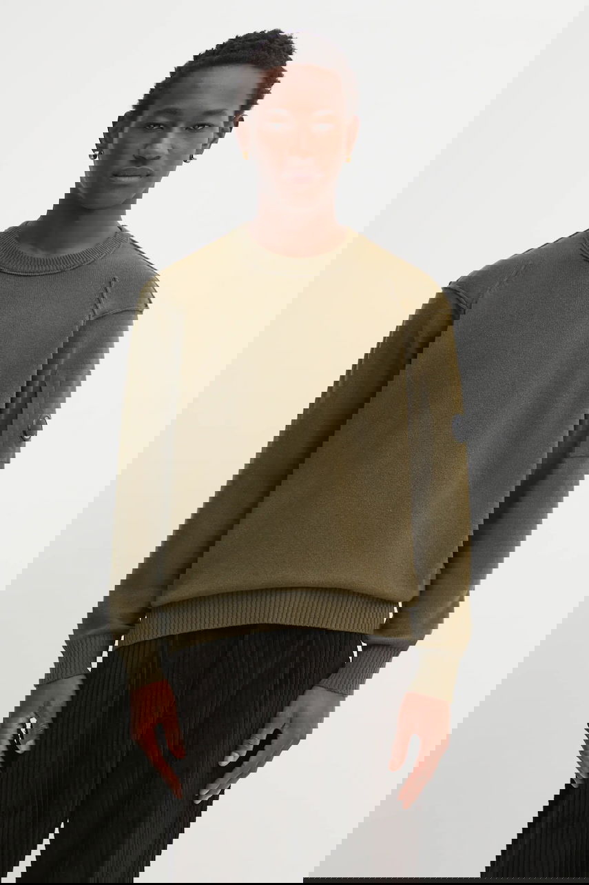 Sveter C.P. Company C.P. Company Wool Blend Sweater Zelené | RFCMKN707A110149A, 0