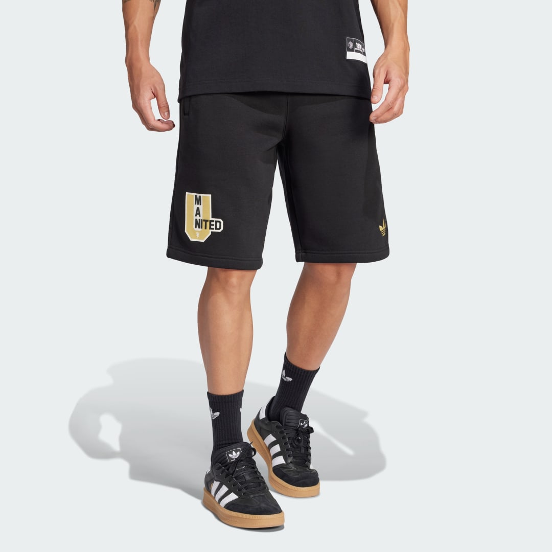 Šortky adidas Performance Manchester United VRCT Shorts Čierna | JF0362, 0