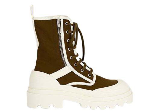 Tenisky a topánky Bottega Veneta Lace-Up Boots Zelené | 730234V2R103690, 0