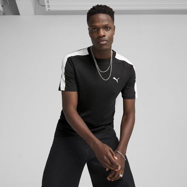 Tričko Puma T7 T-Shirt Čierna | 629592_01, 0