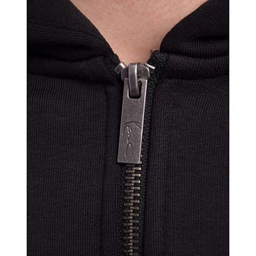 Mikina Karl Kani Karl Kani Woven Signature Chrome Zip Hoodie Čierna | KK-60220175, 2
