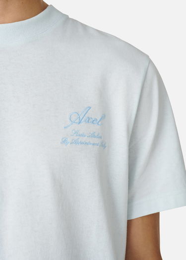 Tričko AXEL ARIGATO T-Shirt Slim Fit Modrá | A3008003, 6