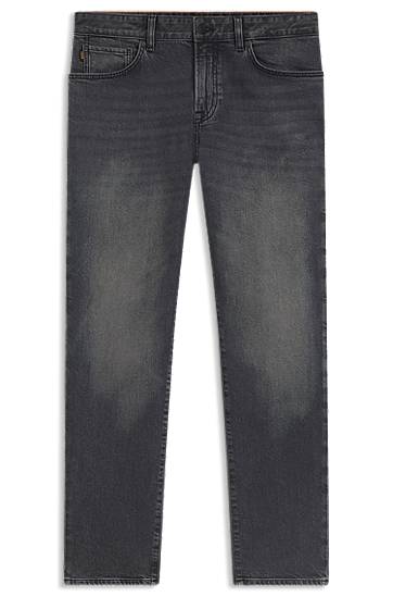 Džínsy BOSS Maine regular-fit jeans comfort-stretch denim Šedá | 50549530