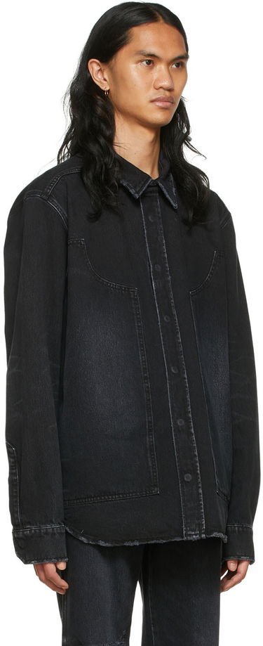 Košeľa We11done We11done Faded Denim Shirt Čierna | WD-DB1-22-333-M-WB, 1