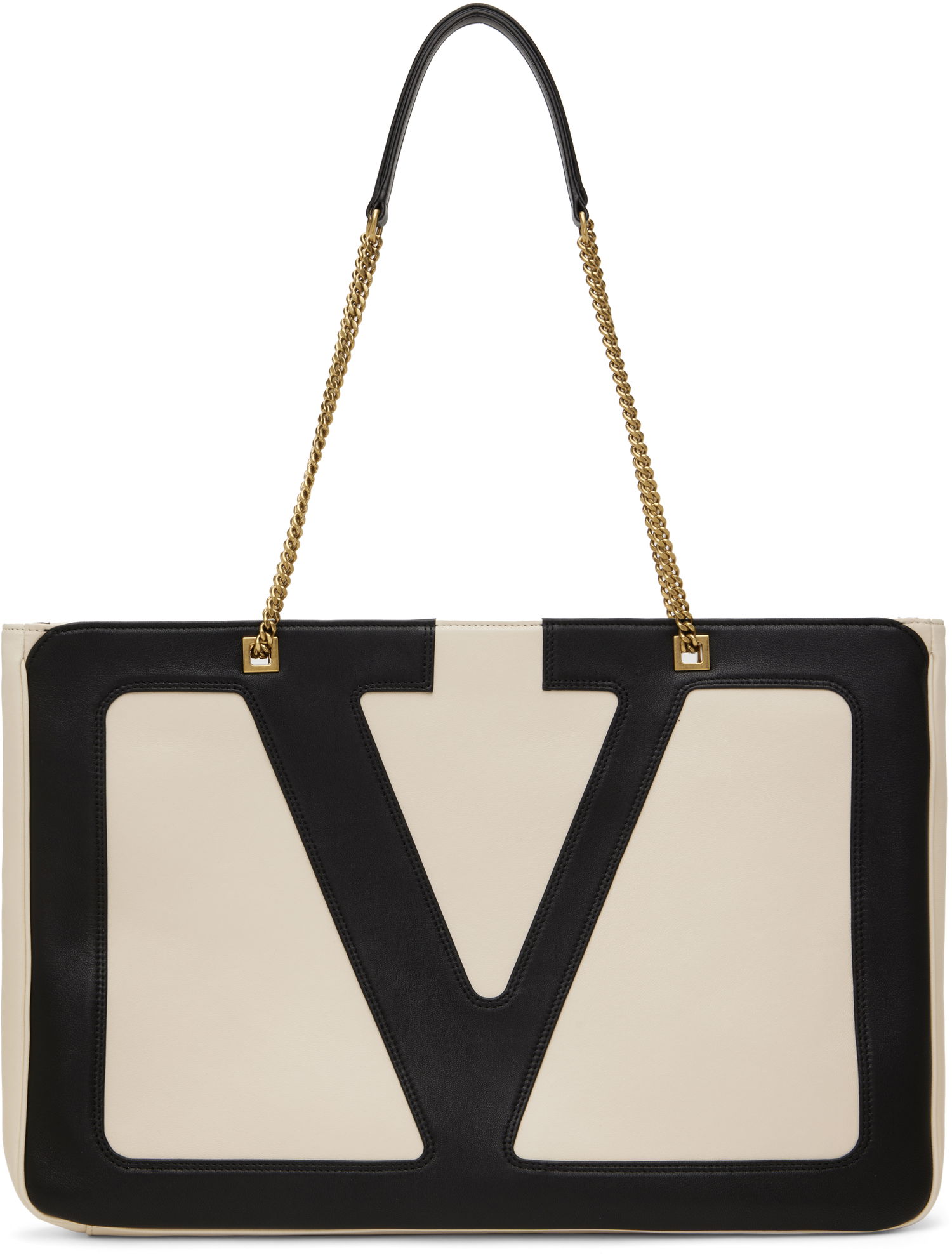 Tote bag Valentino Valentino Garavani Viva Superstar Nappa Leather Tote Béžová | 6W2B0R12PTJ, 0