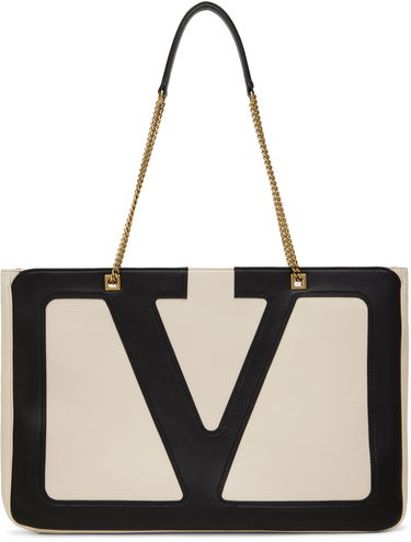 Tote bag Valentino Valentino Garavani Viva Superstar Nappa Leather Tote Béžová | 6W2B0R12PTJ, 0