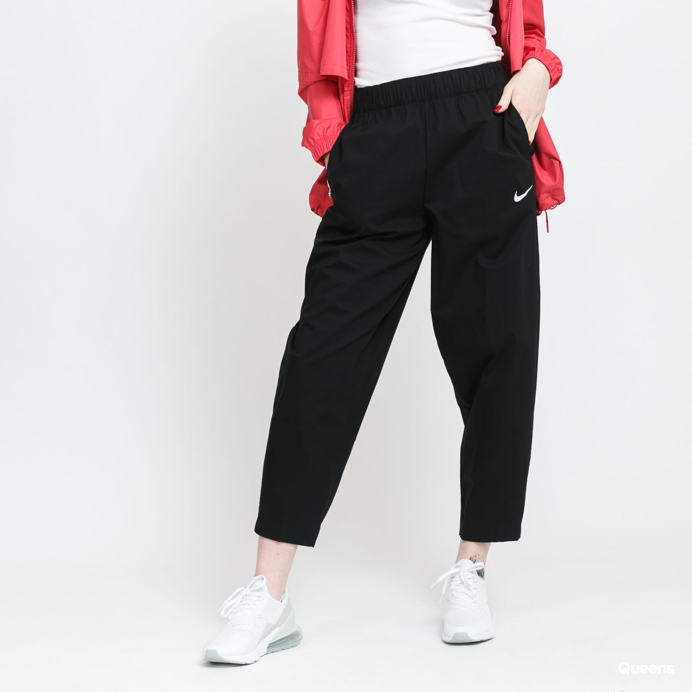 Tepláky Nike SW Essential Woven HR Čierna | DD5975-010, 0