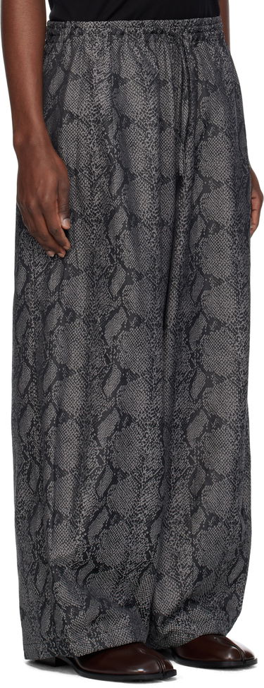 Tepláky Needles NEEDLES H.D. Snake Print Trousers Béžová | QV104, 4