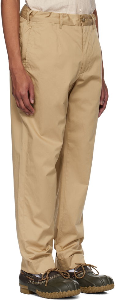 Nohavice Engineered Garments Engineered Garments Andover Striped Trousers Biela | 25S1F001, 4