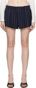 Alexander Wang Pleated Mini Shorts