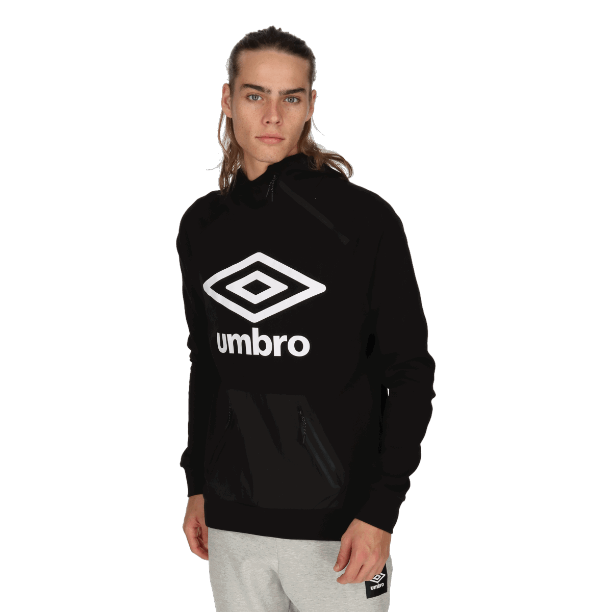 Mikina Umbro HOOK Hoodie Čierna | UMA223M609-01, 0