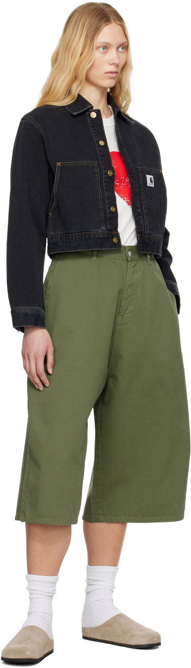 Bunda Carhartt WIP Arca Cropped Denim Jacket Navy | I034874-8906, 3