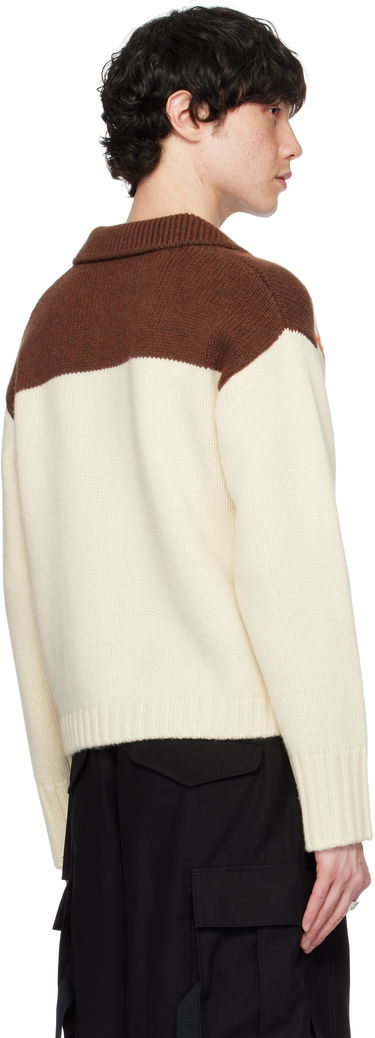 Sveter JW Anderson JW Anderson House Intarsia Polo Sweater Rôznofarebný | KW1347-YN0413, 2