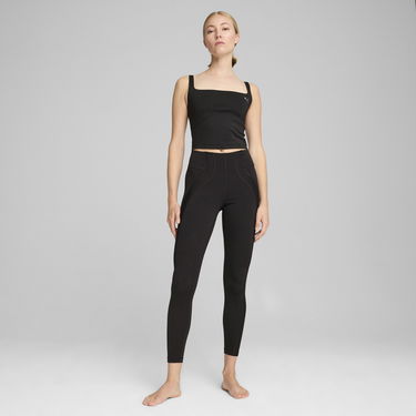 Legíny Puma CLOUDSPUN High-Waisted Ribbed Tights Čierna | 525680_01, 5