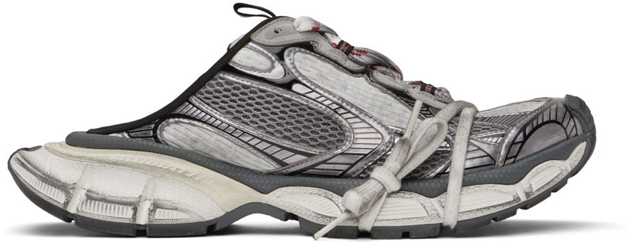 Tenisky a topánky Balenciaga 3XL Mules "Gray White" Šedá | 742672-W3XL5-1219, 0