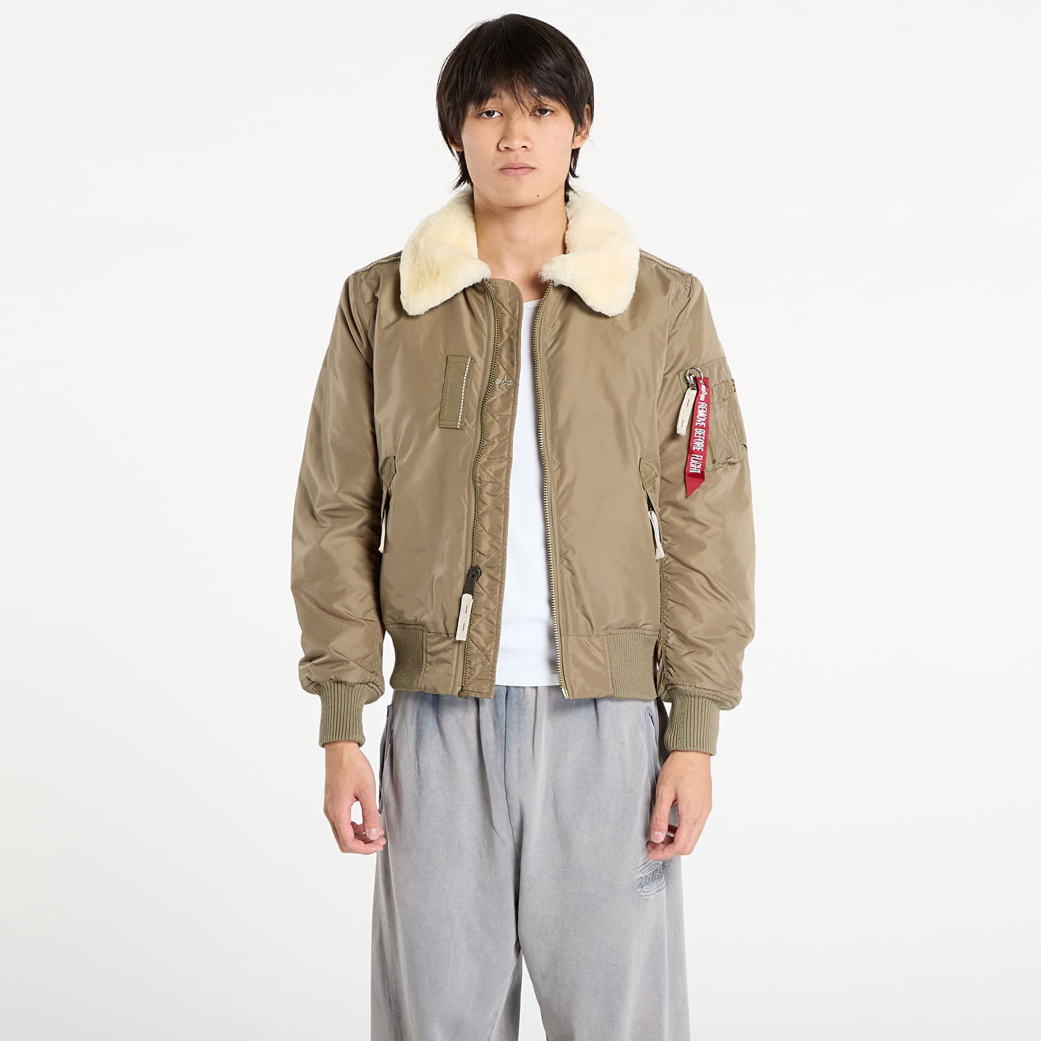 Bomber bunda Alpha Industries Alpha Industries Injector III Bomber Jacket Zelené | 143104-24, 0