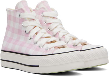Tenisky a topánky Converse Chuck Taylor All Star Lift Platform Gingham Ružová | A13663C, 2