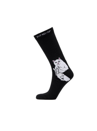 Spodná bielizeň a ponožky RIPNDIP Lord Nermal Socks Čierna | RND3583