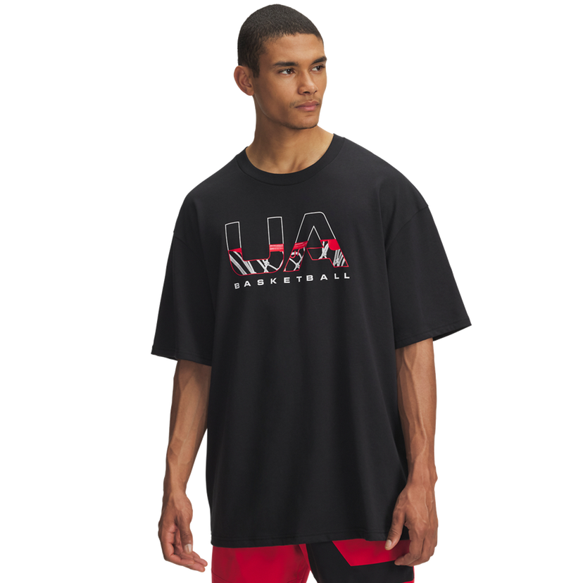 Tričko Under Armour Basketball Branded Short Sleeve T-Shirt Čierna | 6003687-001