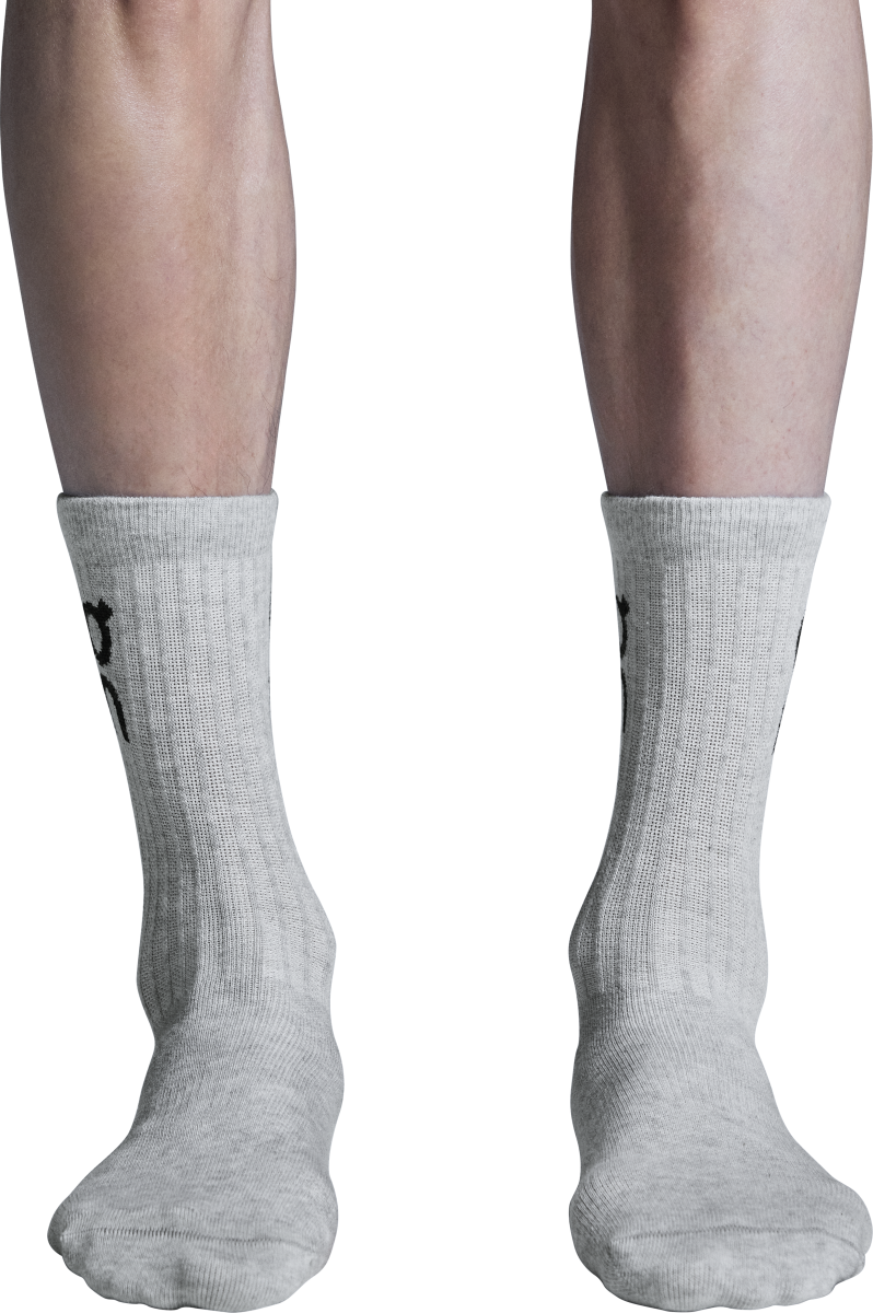 Ponožky On Running Running Logo High Socks Šedá | 2uf10311732, 1