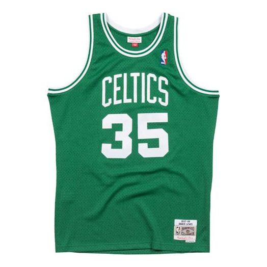 Dres Mitchell & Ness Mitchell & Ness Celtics Reggie Lewis Swingman Jersey Zelené | SMJYAC18077-BCEDKGN87RLW