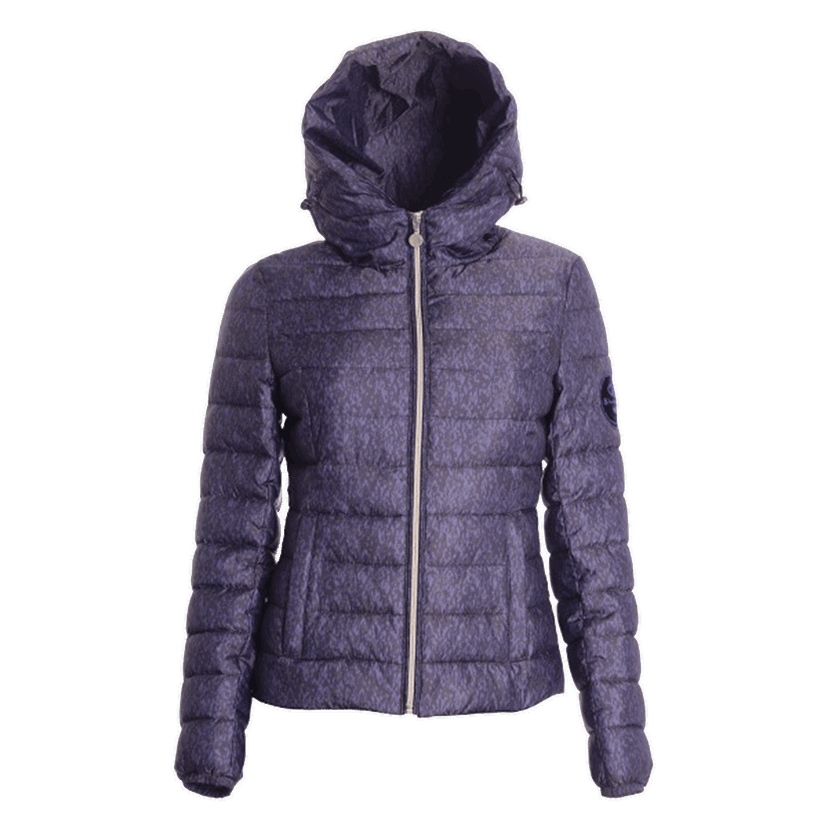 Prešívaná bunda Champion Molly Hooded Puffer Jacket Fialová | CHT153250-002