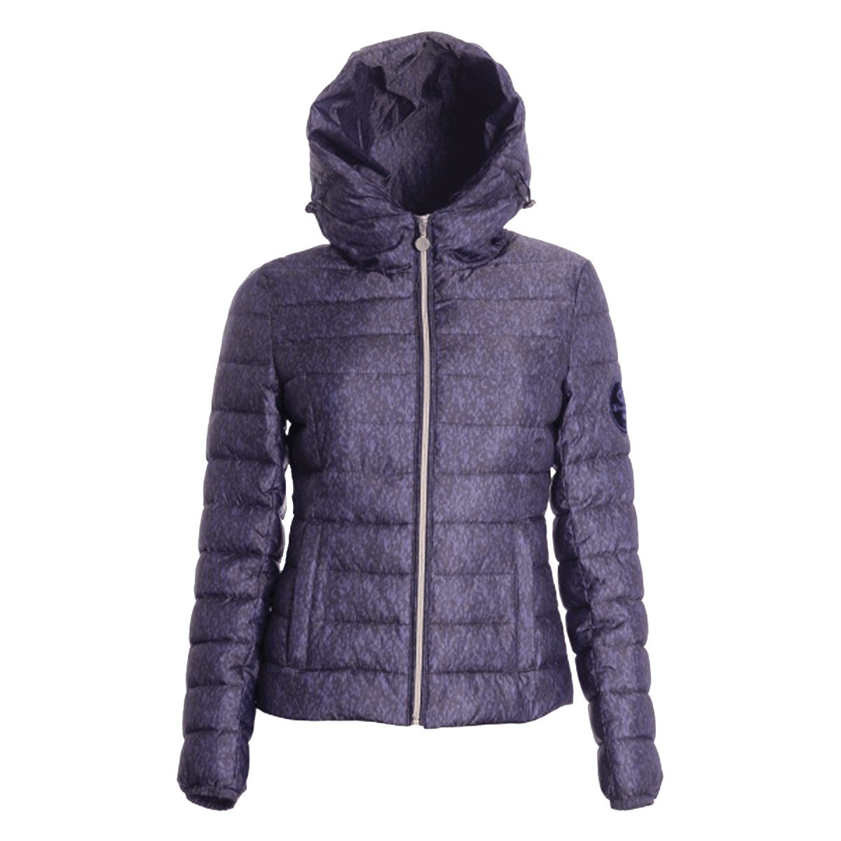 Prešívaná bunda Champion Molly Hooded Puffer Jacket Fialová | CHT153250-002, 0