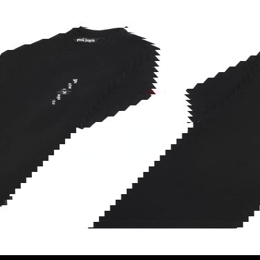 Tričko Palm Angels Statement Logo Tee Čierna | PMAA001R21JER0051001, 1