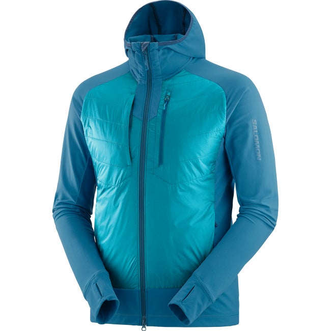 Vetrovka Salomon Hybrid Insulated Jacket Modrá | LC2215600, 1