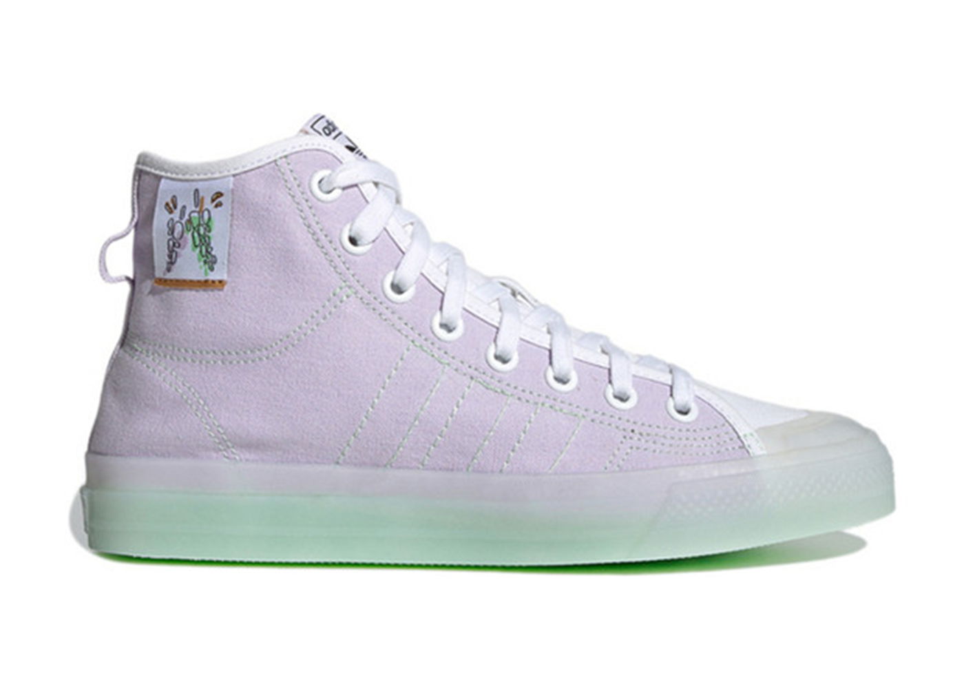 Tenisky a topánky adidas Originals Nizza Hi RF Grape Fialová | GX2709, 0
