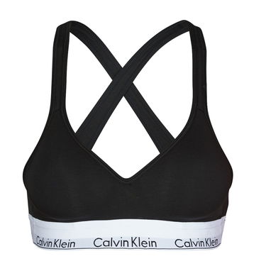 Podprsenka CALVIN KLEIN MODERN COTTON BRALETTE LIFT Čierna | 000QF1654E-001-NOOS, 0
