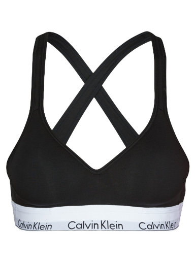 Podprsenka CALVIN KLEIN MODERN COTTON BRALETTE LIFT Čierna | 000QF1654E-001-NOOS