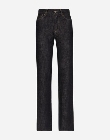 Džínsy Dolce & Gabbana Flared Cotton Denim Jeans Čierna | FTC69ZG8LT3S9001, 0