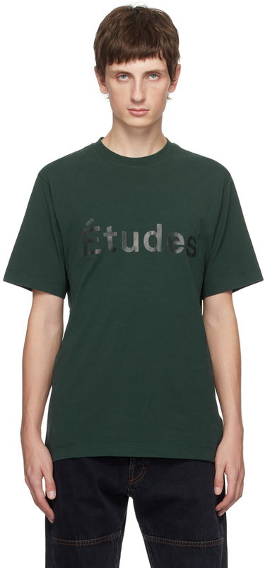 Tričko Études Wonder T-Shirt Zelené | H23MM112A01035, 0
