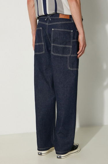 Džínsy KENZO Kenzo Cargo Monkey Fit Jeans Modrá | FE65DP4086A1.DM, 2