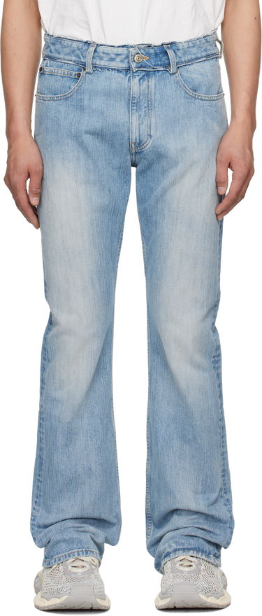 Džínsy Balenciaga Balenciaga Low-Waist Jeans Modrá | 814225TRW59, 0