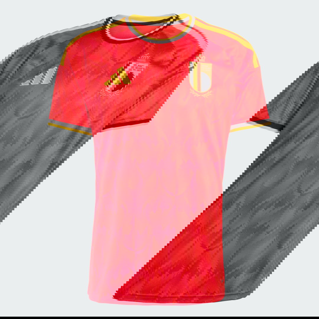 Dres adidas Performance Belgium Flame Pattern Home Football Jersey Červená | JM8381, 0