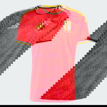 Dres adidas Performance Belgium Flame Pattern Home Football Jersey Červená | JM8381, 0