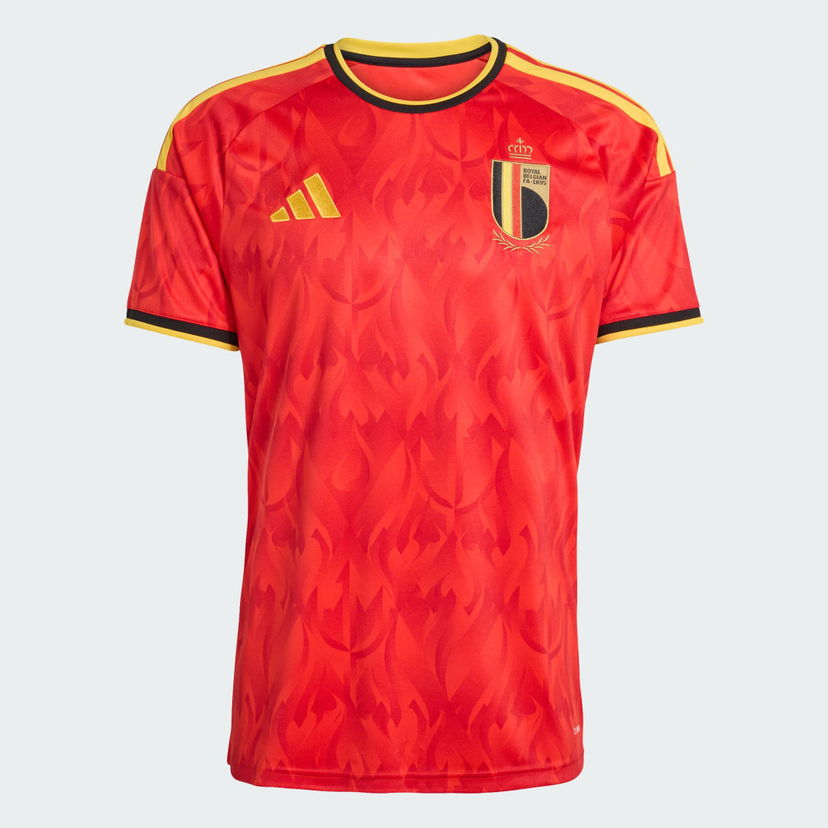 Dres adidas Performance Belgium Flame Pattern Home Football Jersey Červená | JM8381