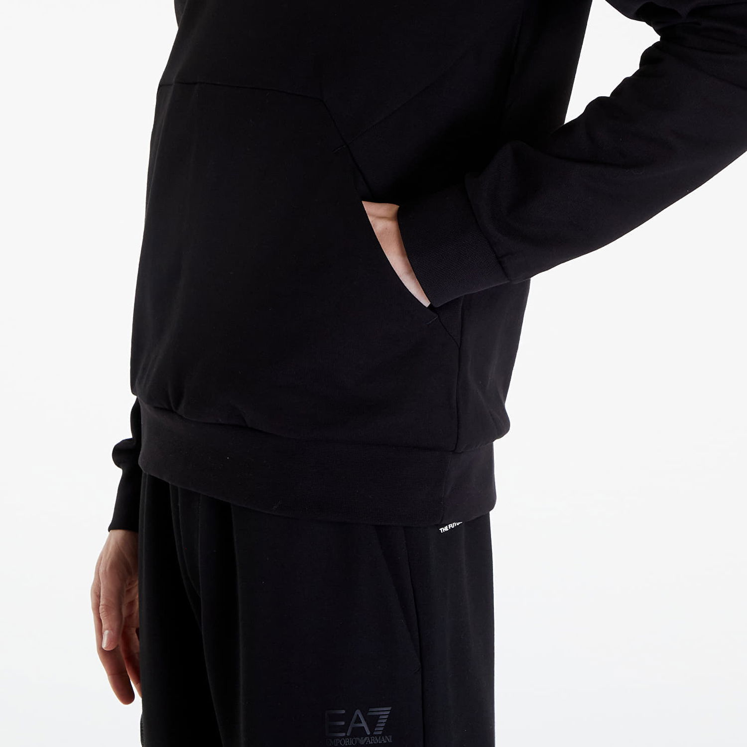 Mikina Emporio Armani EA7 Felpa Black Čierna | 3DPM62PJ05Z1200, 1