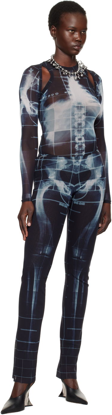 Legíny Jean Paul Gaultier Jean Paul Gaultier 'The Squeletor' Bodysuit Čierna | 25/33-F-BD058-T580-005956, 3