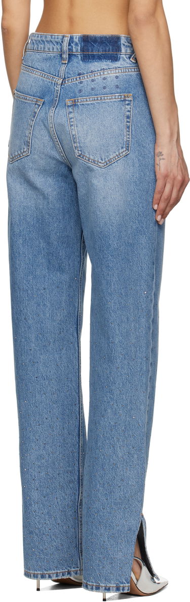 Džínsy Ksubi Ksubi Playback Krystal Komet Wide-Leg Jeans Modrá | WSP25DJ003, 2