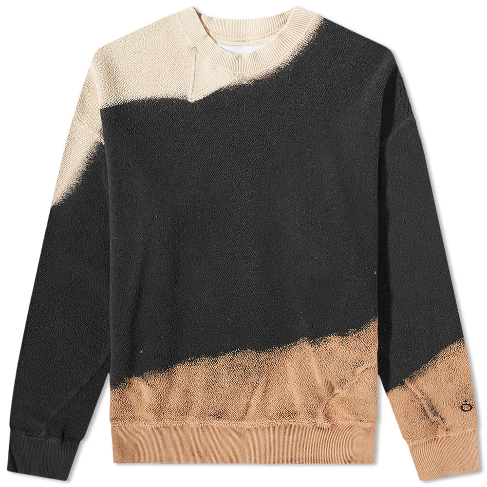 Mikina NOMA t.d. Hand Dyed Twist Crew Neck Sweat Rôznofarebný | N34-CS-01A, 0