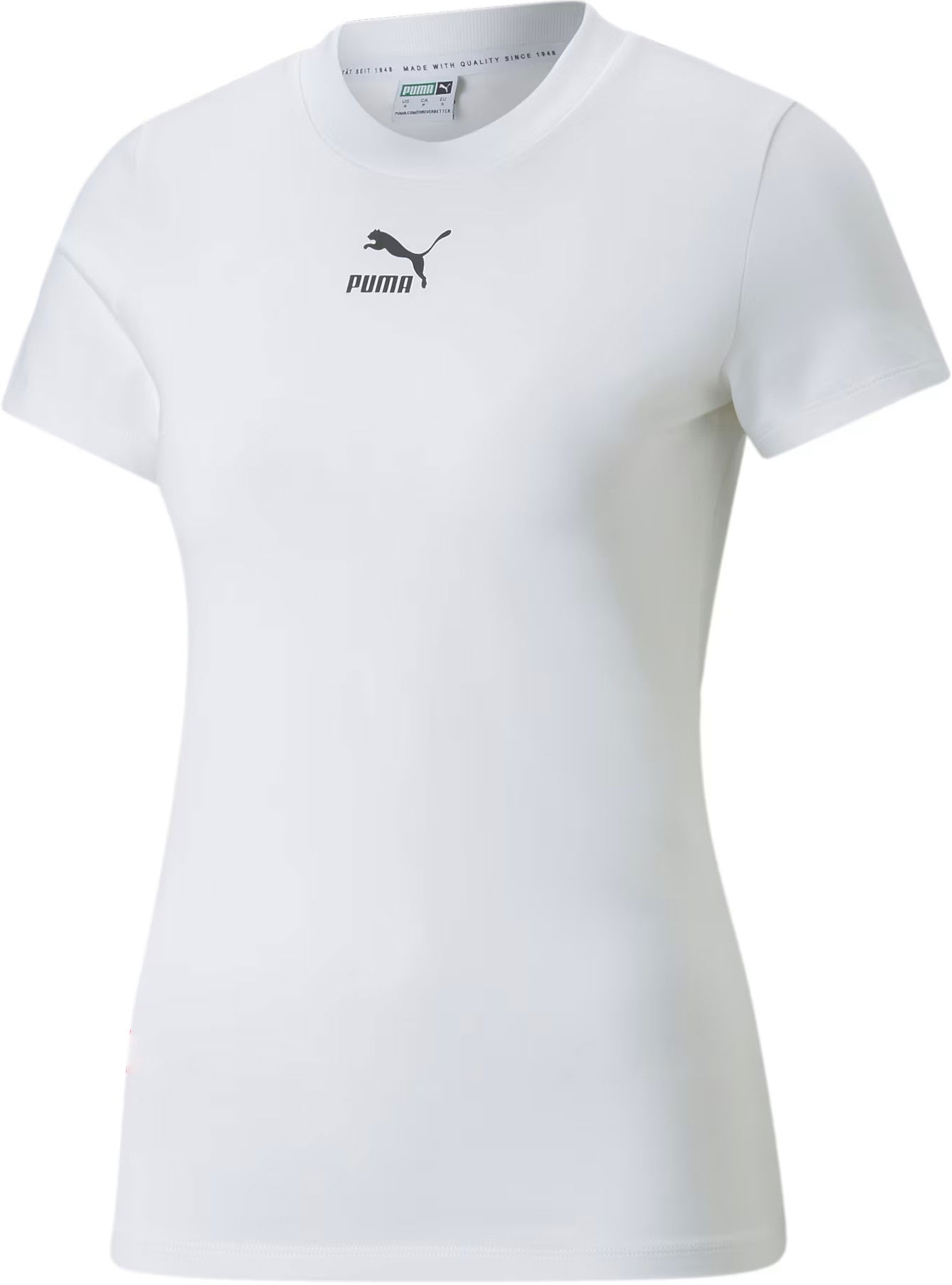 Tričko Puma Classics Slim T-Shirt Biela | 535610-002, 0
