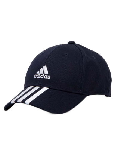 Šiltovka adidas Performance 3-Stripes Cotton Twill Baseball Cap Navy | II3510