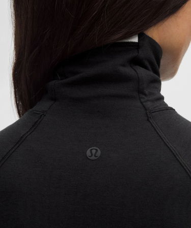 Sveter lululemon Wool-Blend Turtleneck Base Layer Čierna | prod20001527, 4