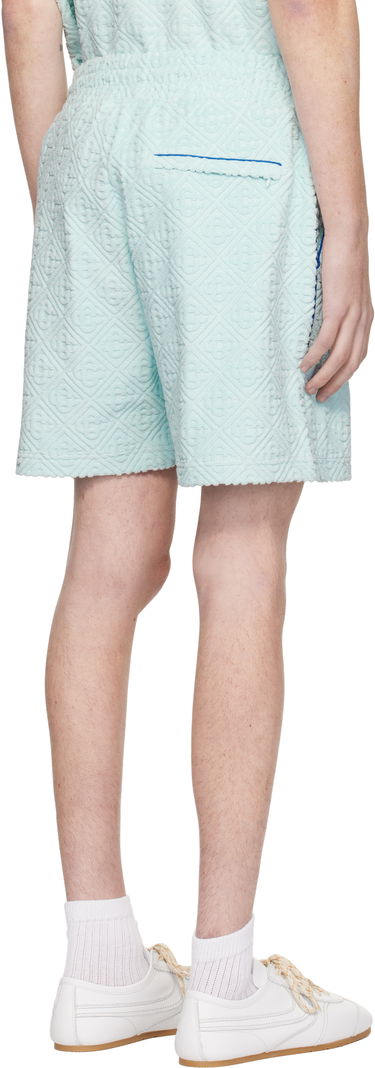 Šortky Casablanca Monogram Towelling Shorts Modrá | MPS25-JTR-113-01, 2