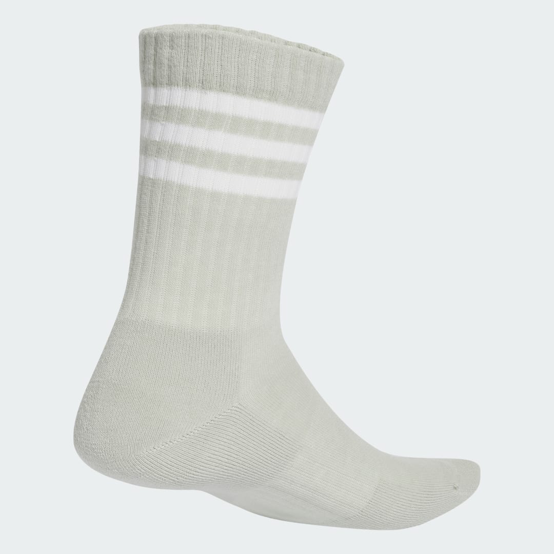 Ponožky adidas Performance 3-Stripes Cushioned Crew Socks Šedá | JG5854, 0