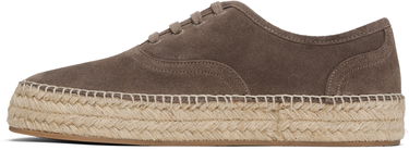 Oblečenie JW Anderson JW Anderson Lace-Front Platform Espadrilles Šedá | SE0031-LA0240, 2
